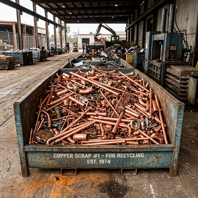 Copper Pipes and Components