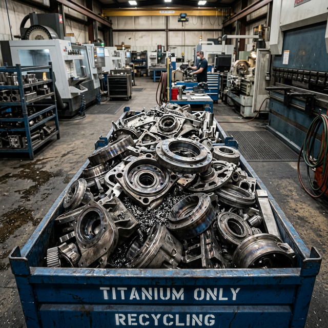 Aerospace Titanium Scrap